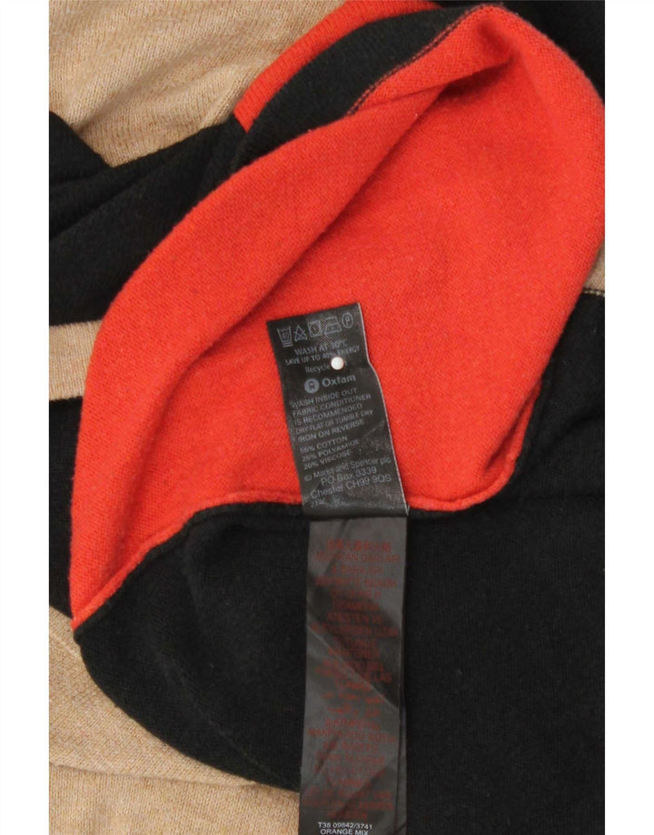 Marks & Spencer Dame sweater med rund hals DK 14 Medium Orange