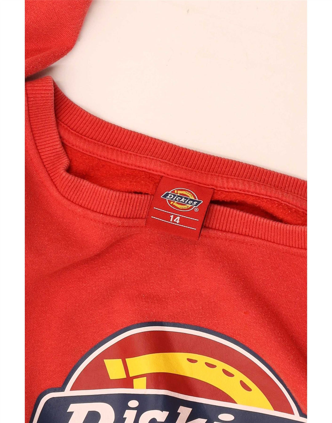 Dickies Boys Grafisk Sweatshirt Jumper 13-14 år Rød