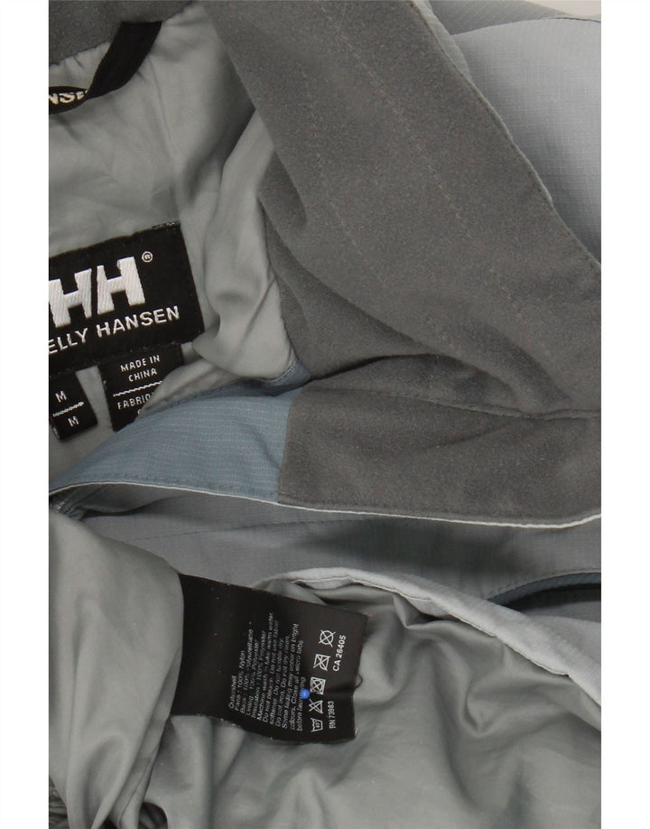 HELLY HANSEN Dame Hættevindjakke UK 14 Medium Blue Nylon