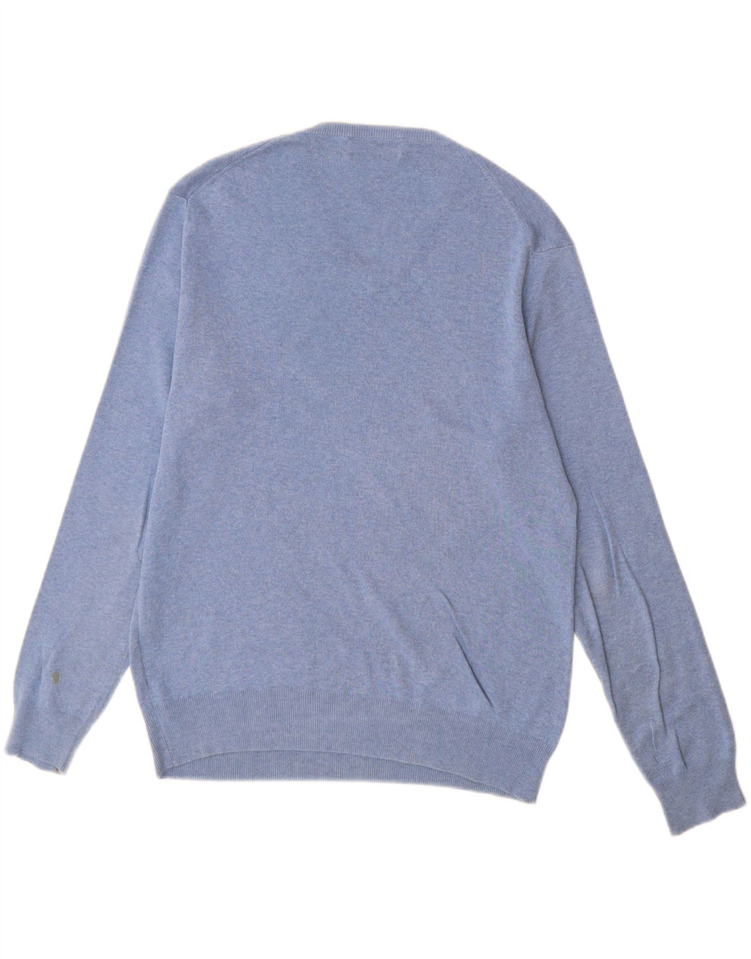 Polo Ralph Lauren Herre V-hals sweater mellemblå bomuld