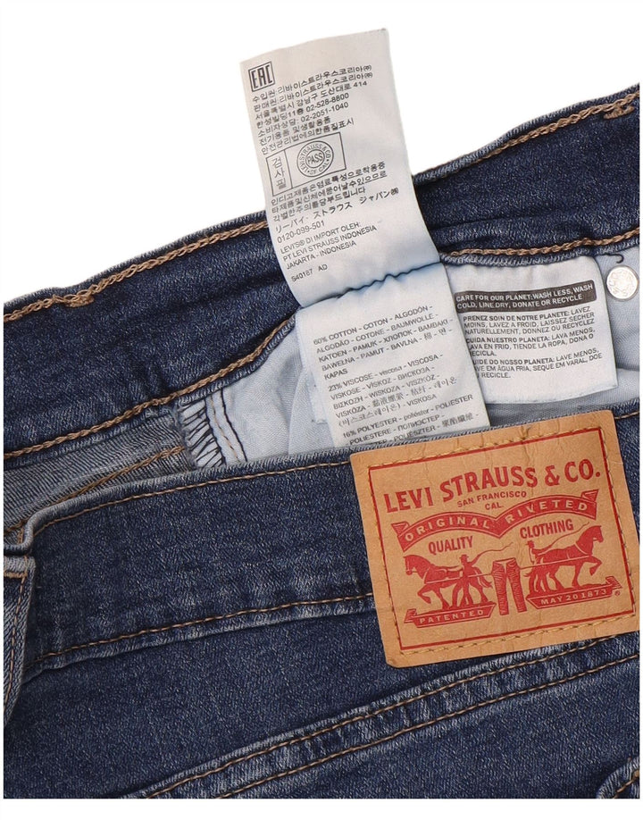 Levi's Womens Boyfriend Slim Jeans W31 L27 Blå Bomuld