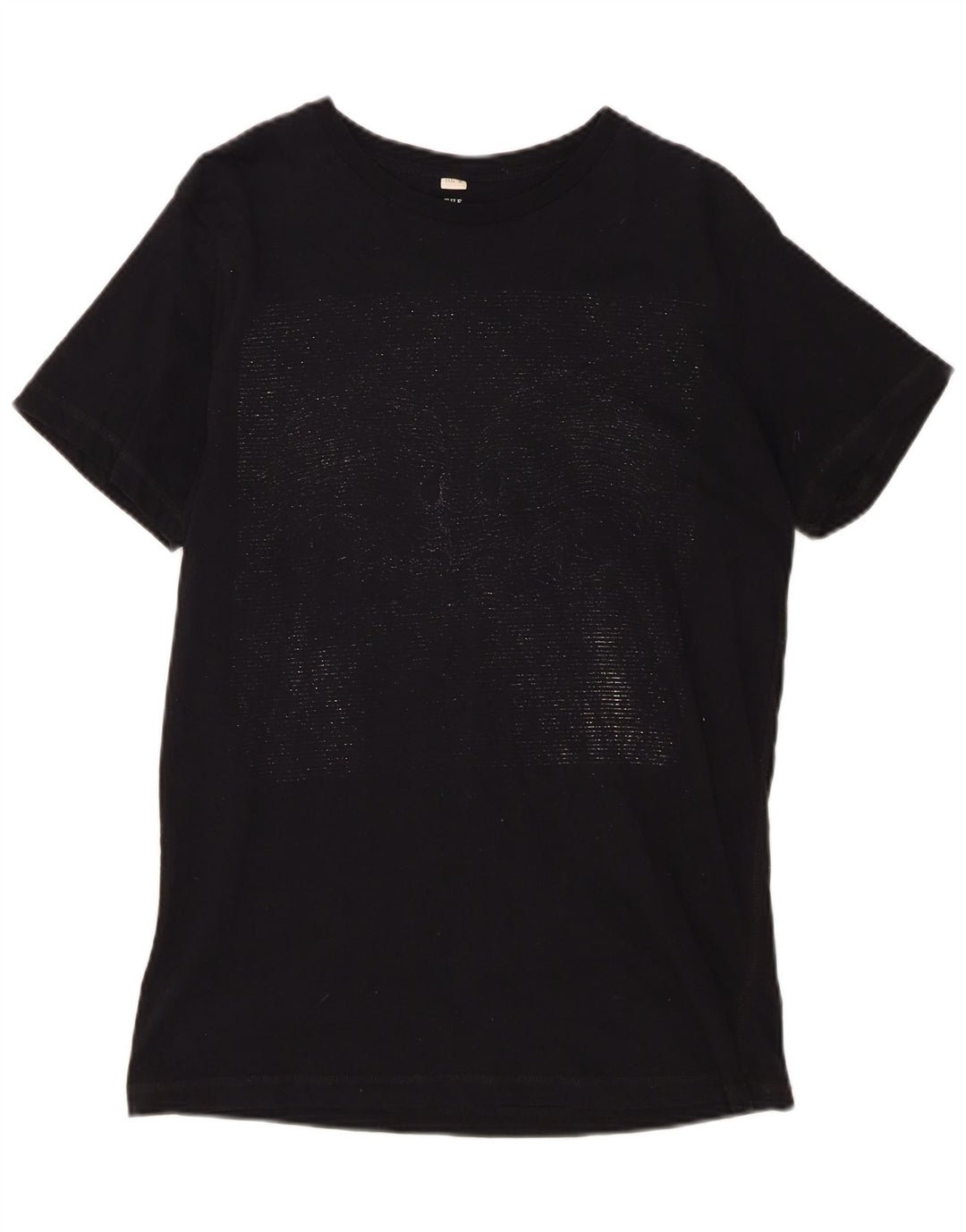 DIESEL Mens T-Shirt Top Medium Navy Blue Cotton