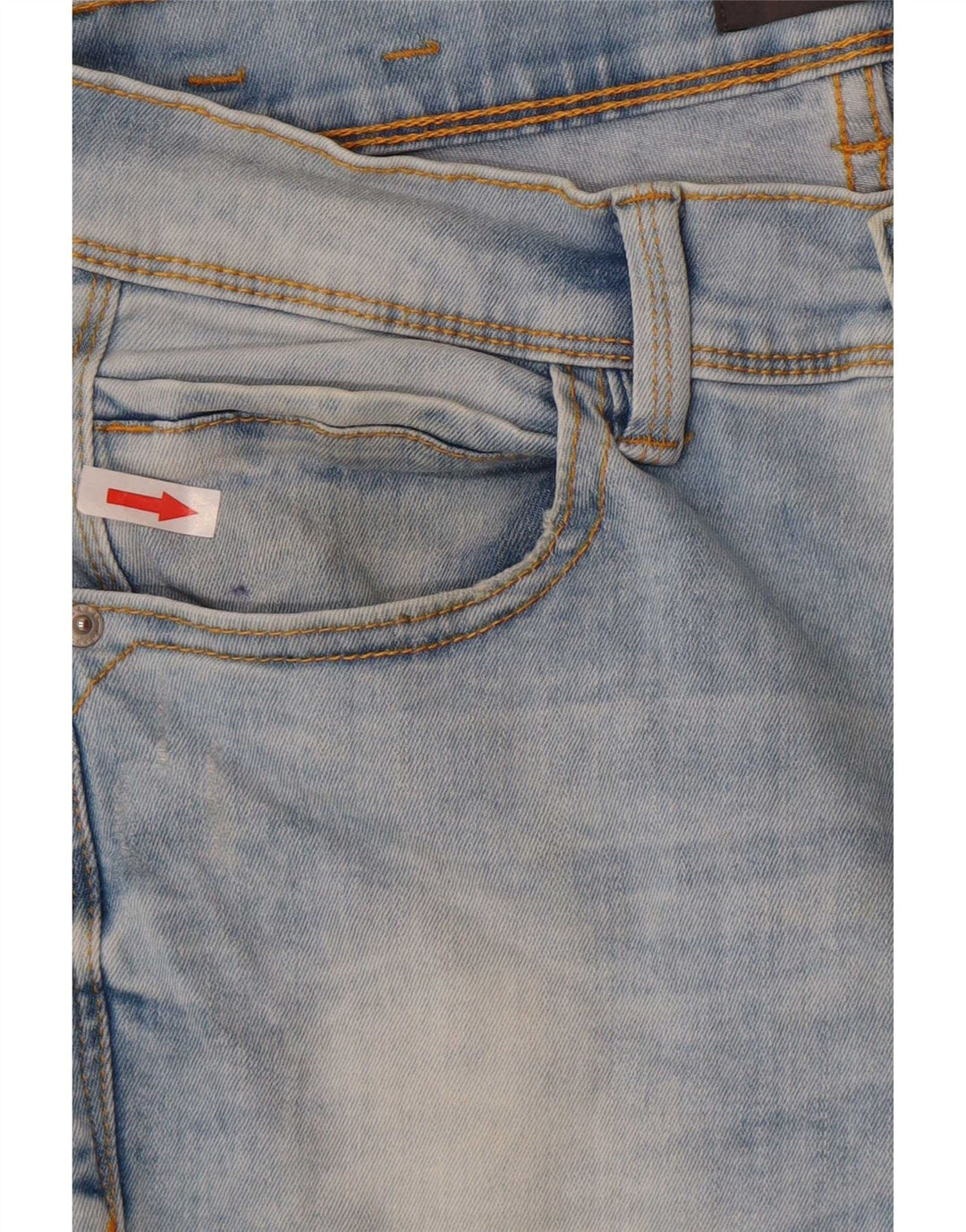 Zara Herre Slim Jeans EU 40 Medium W31 L26 Blå Bomuld