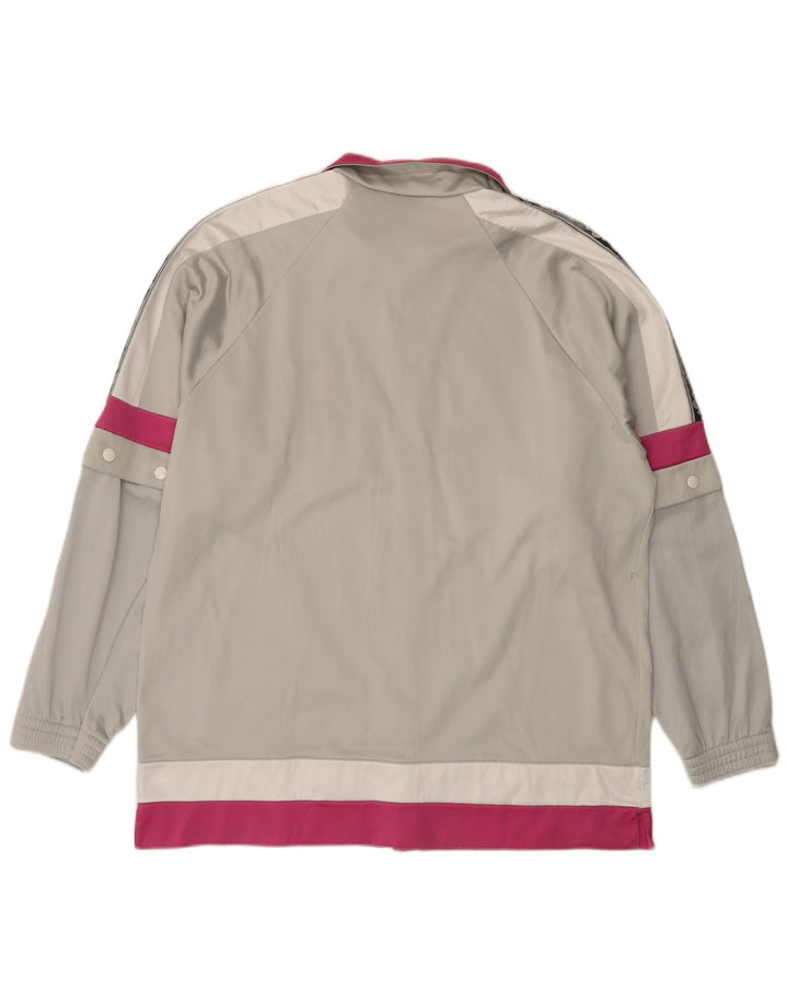 Errea Herre grafisk træningsdragt Topjakke 2XL Grå Colourblock