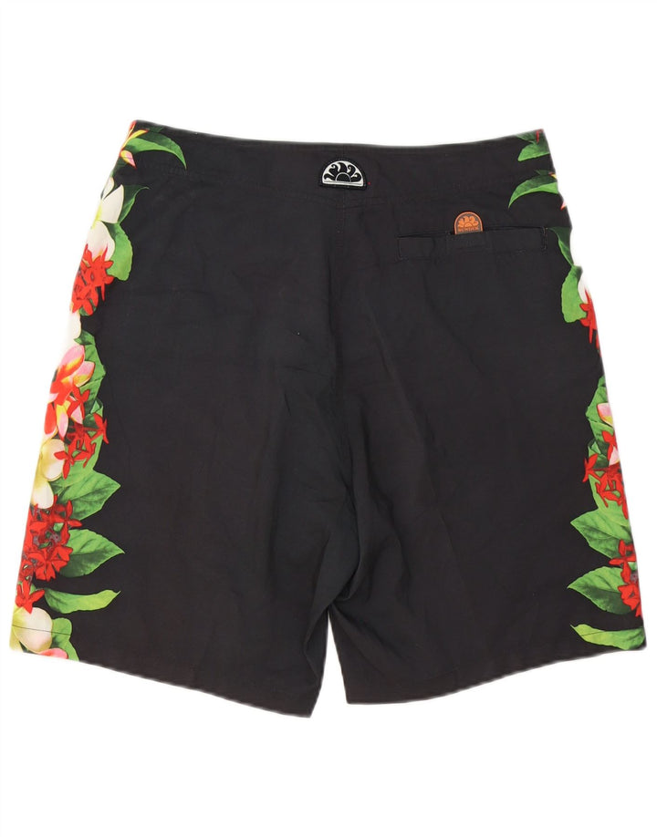 SUNDEK Herre badeshorts Medium Grey Floral Polyester
