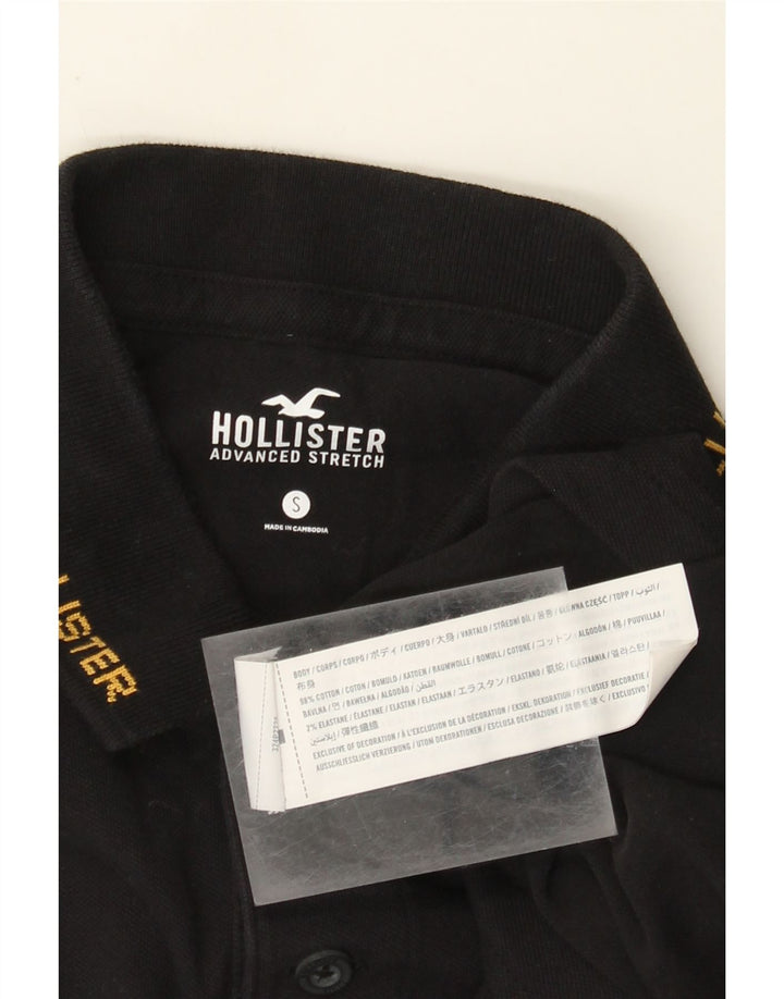 Hollister herre poloshirt lille sort bomuld