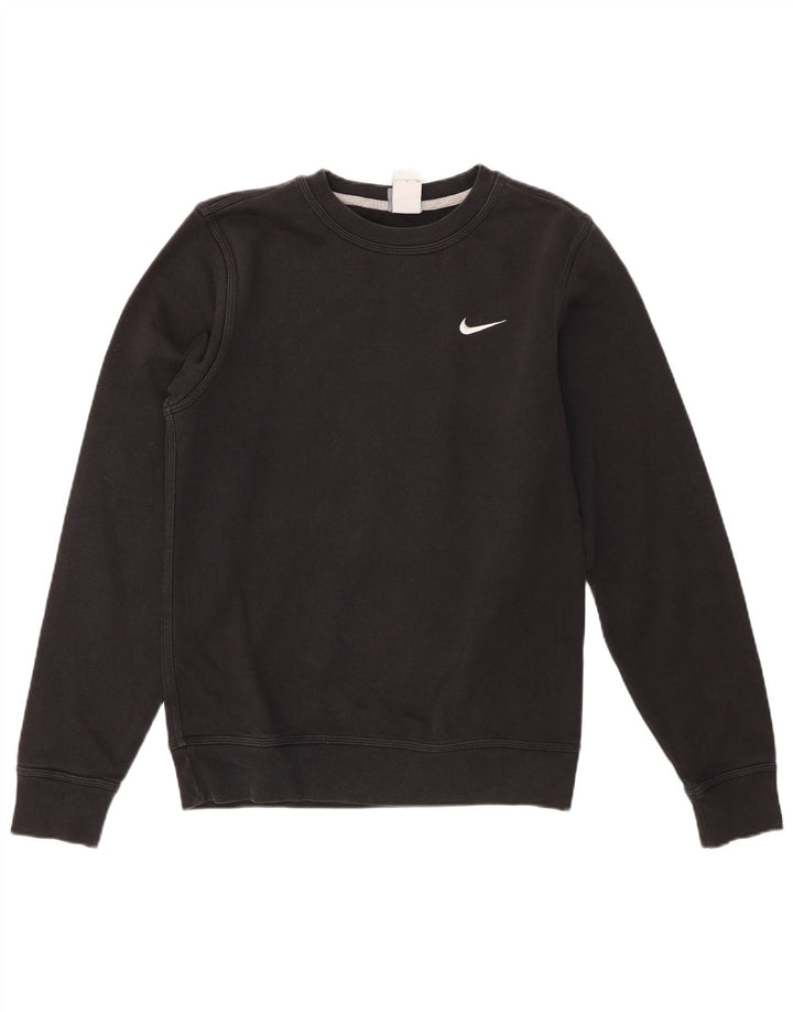 Nike Sweatshirt til mænd, lille sort bomuld