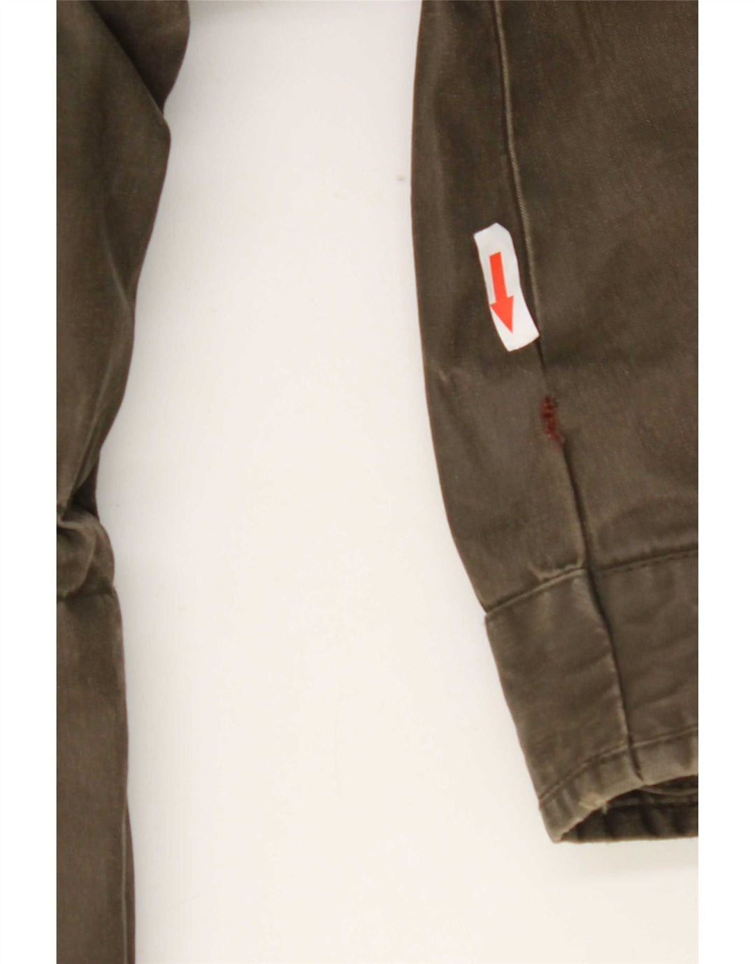 Superdry Parkajakke med hætte til mænd UK 40 Stor Khaki Polyester