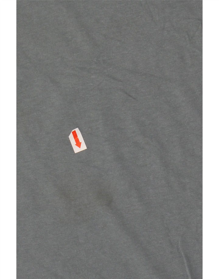 VOLCOM Grafisk T-shirt top til kvinder DK 16 Stor blå bomuld