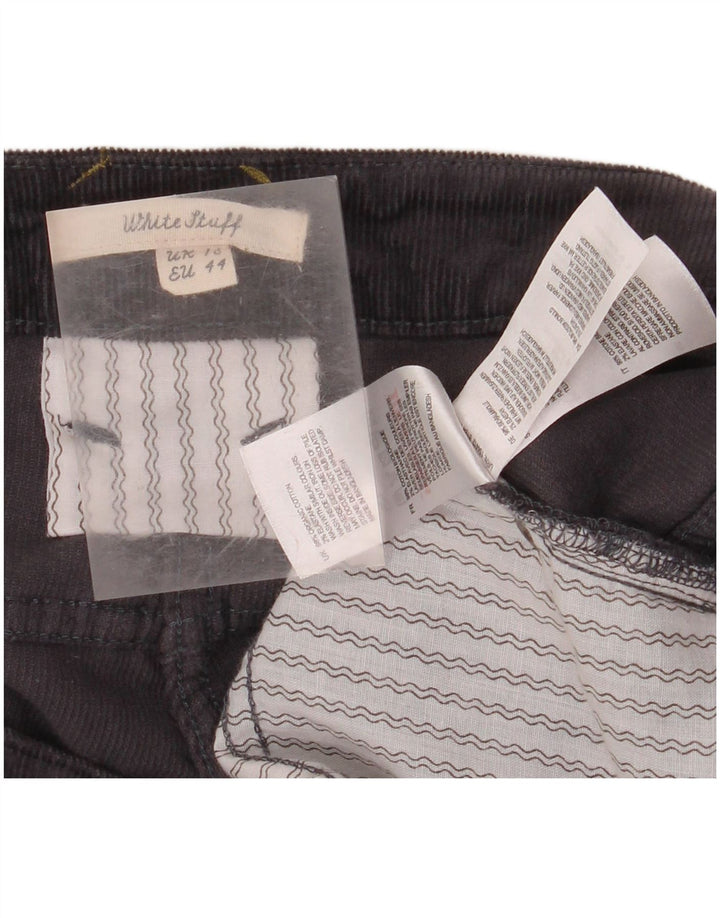 WHITE STUFF Lige fløjlsbukser til mænd UK 16 Large W32 L32 Marineblå