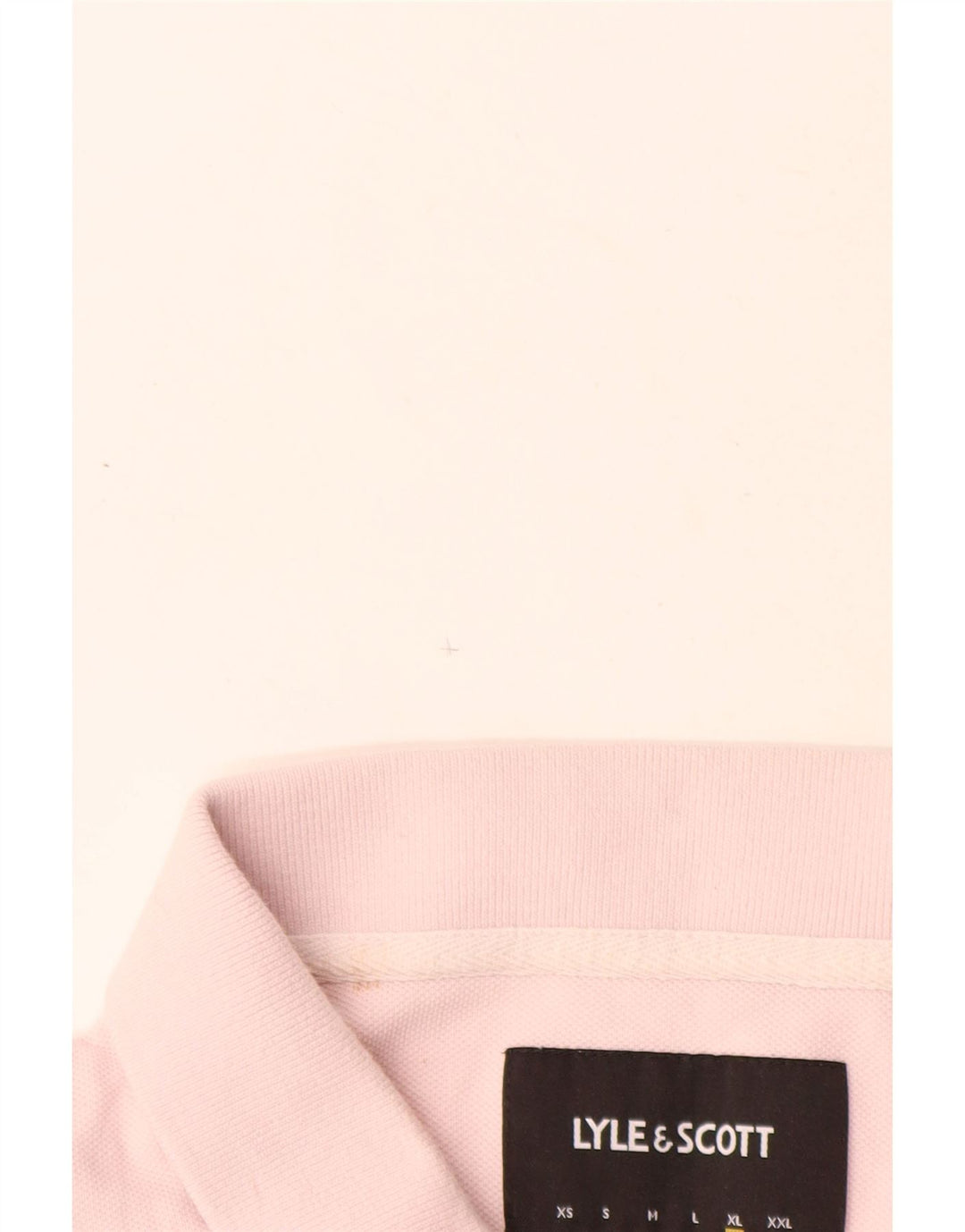 Lyle & Scott herre poloshirt XL Pink bomuld
