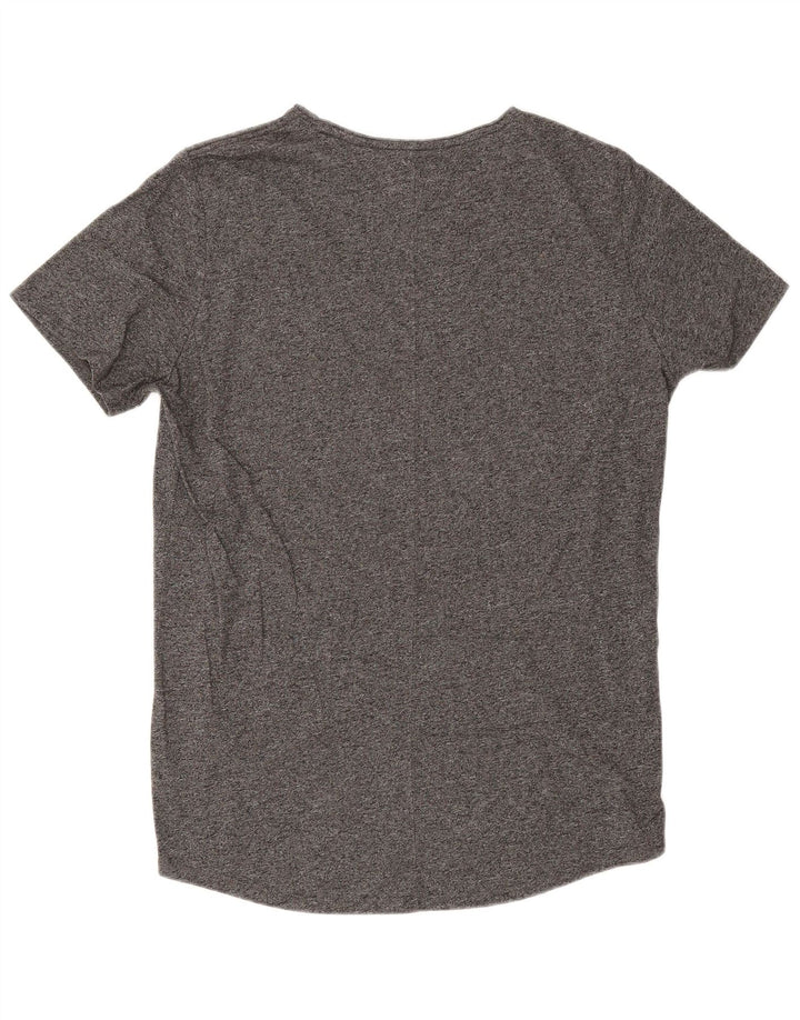 Tommy Hilfiger Herre T-Shirt Top XL Grå Flecked