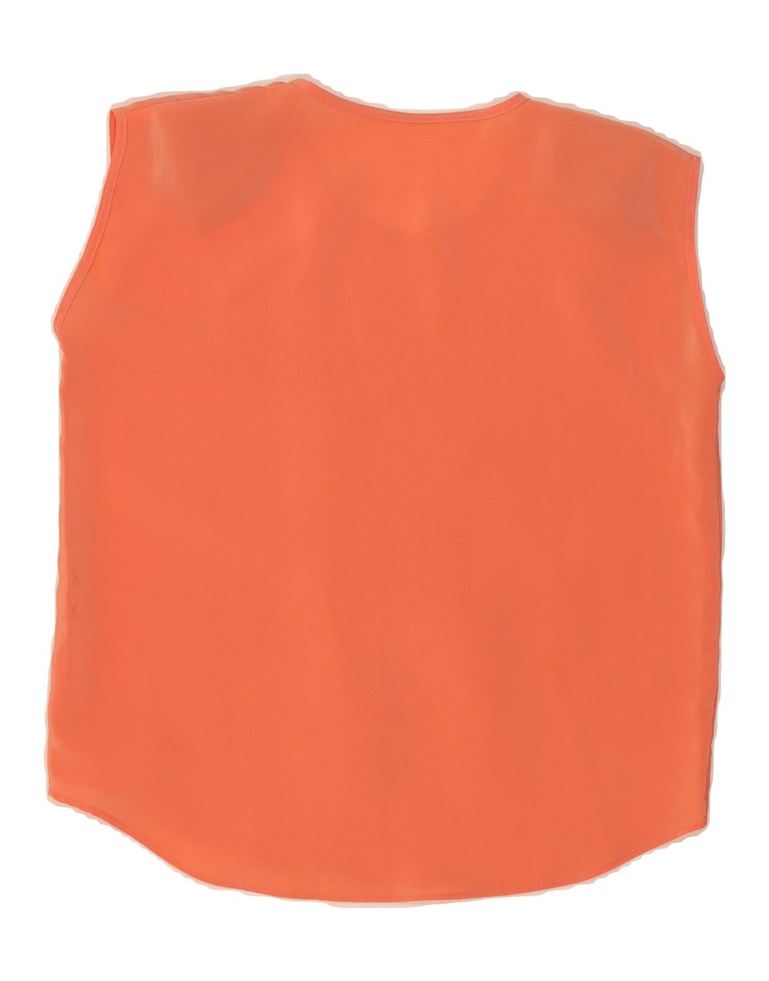 VINTAGE Womens Sleeveless Blouse Top UK 14 Large Red Vintage Vintage and Second-Hand Vintage from Messina Hembry 