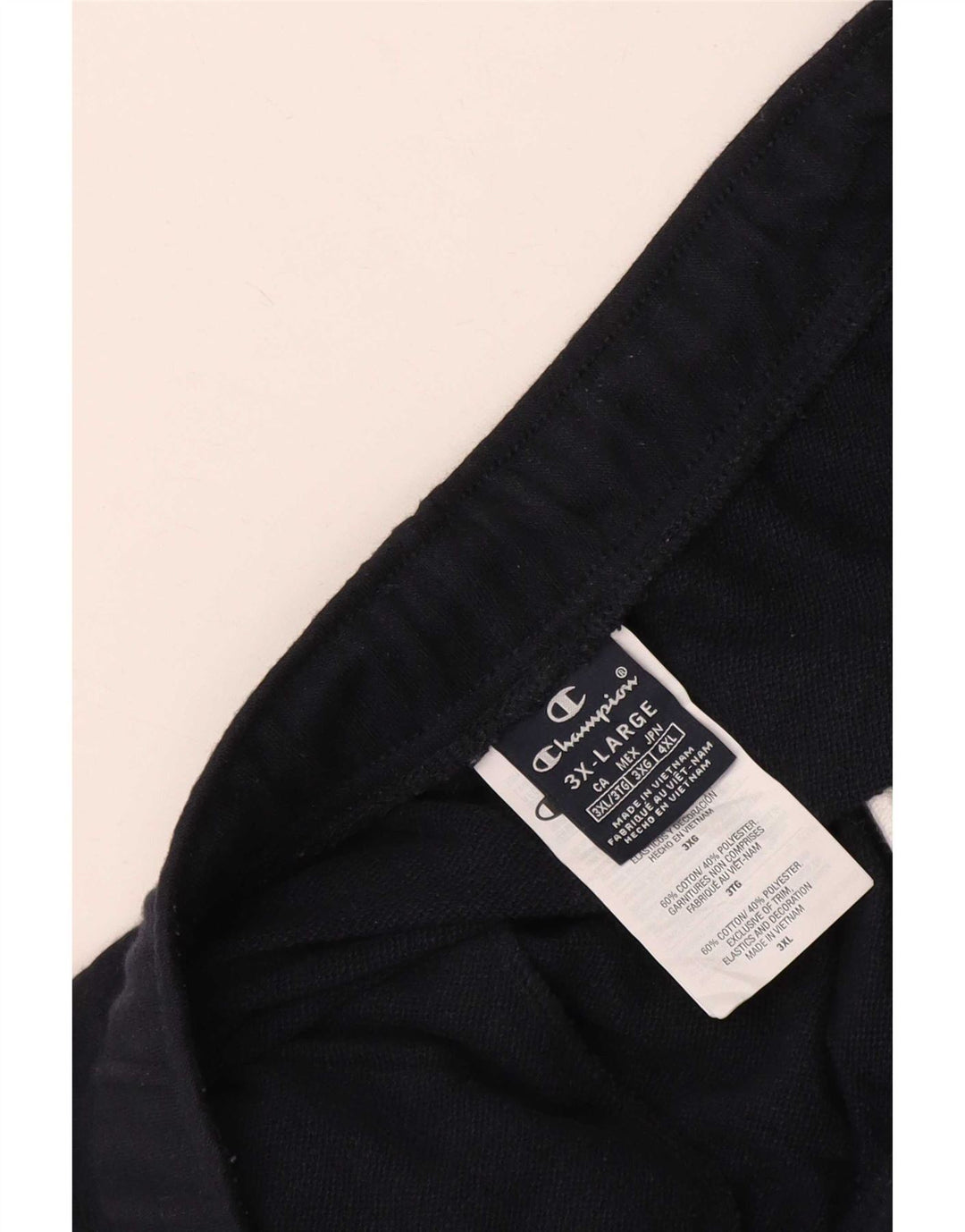 Champion Herre Regular Tracksuit Bukser 3XL Navy Blue Cotton