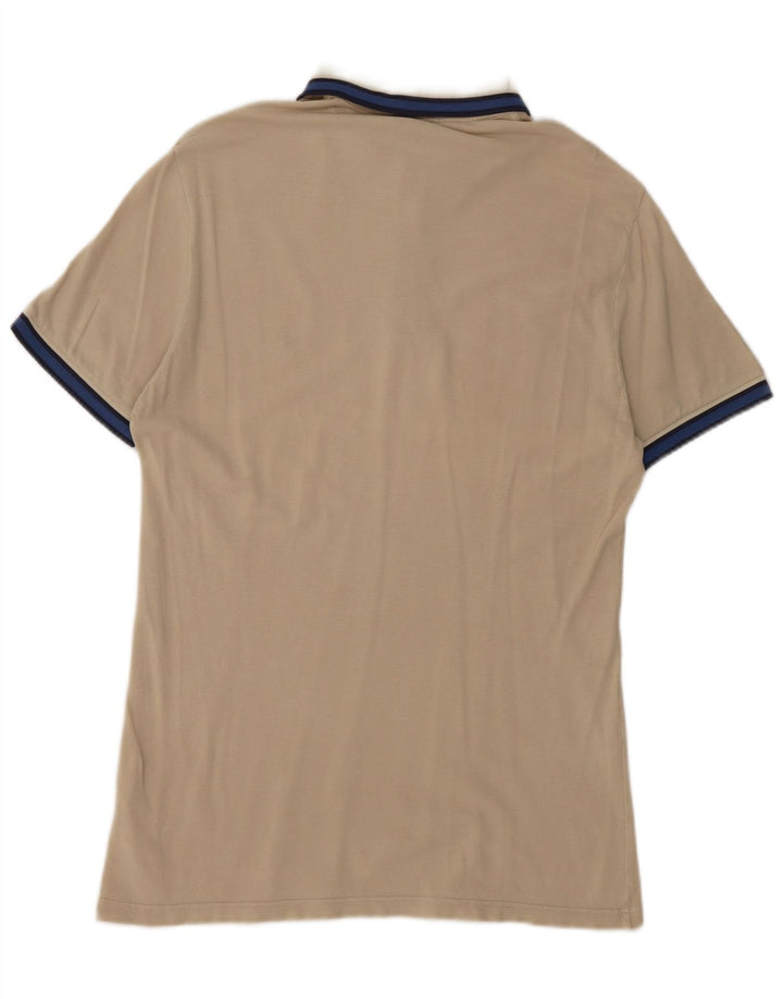 Brooksfield Polo Shirt til mænd IT 50 Medium Beige Colourblock Bomuld