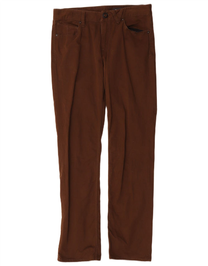 Volcom Herre Solver Straight Casual Bukser W30 L31 Brun Bomuld
