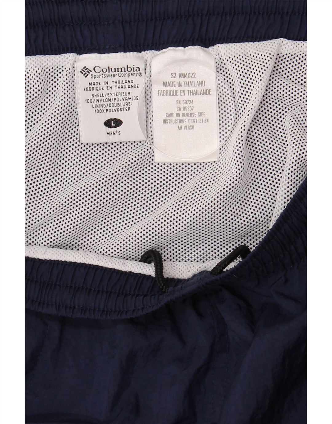COLUMBIA Sportsshorts til mænd store marineblå nylon