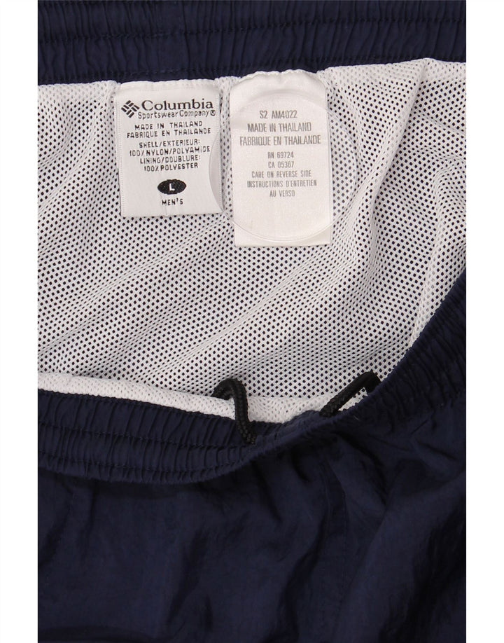 COLUMBIA Sportsshorts til mænd store marineblå nylon