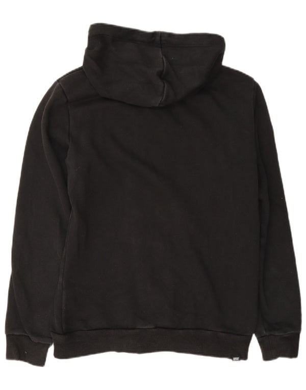 Puma Dame Grafisk Regular Fit Hættetrøje Sweater UK 10 Lille sort bomuld