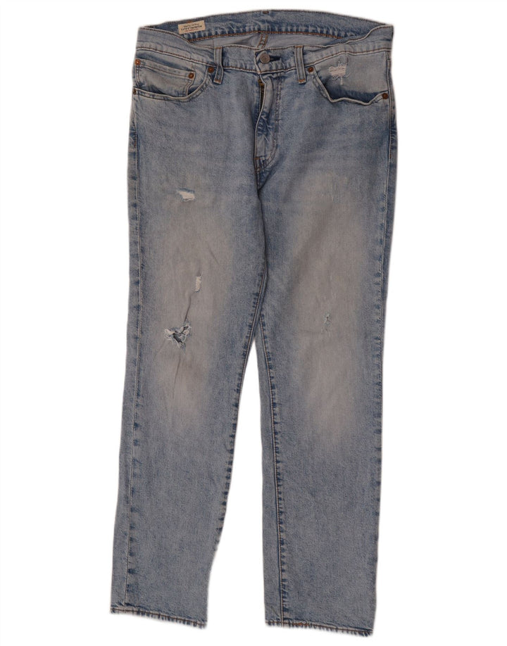 Levi's Herre 511 Slim Jeans W34 L30 Blå Bomuld
