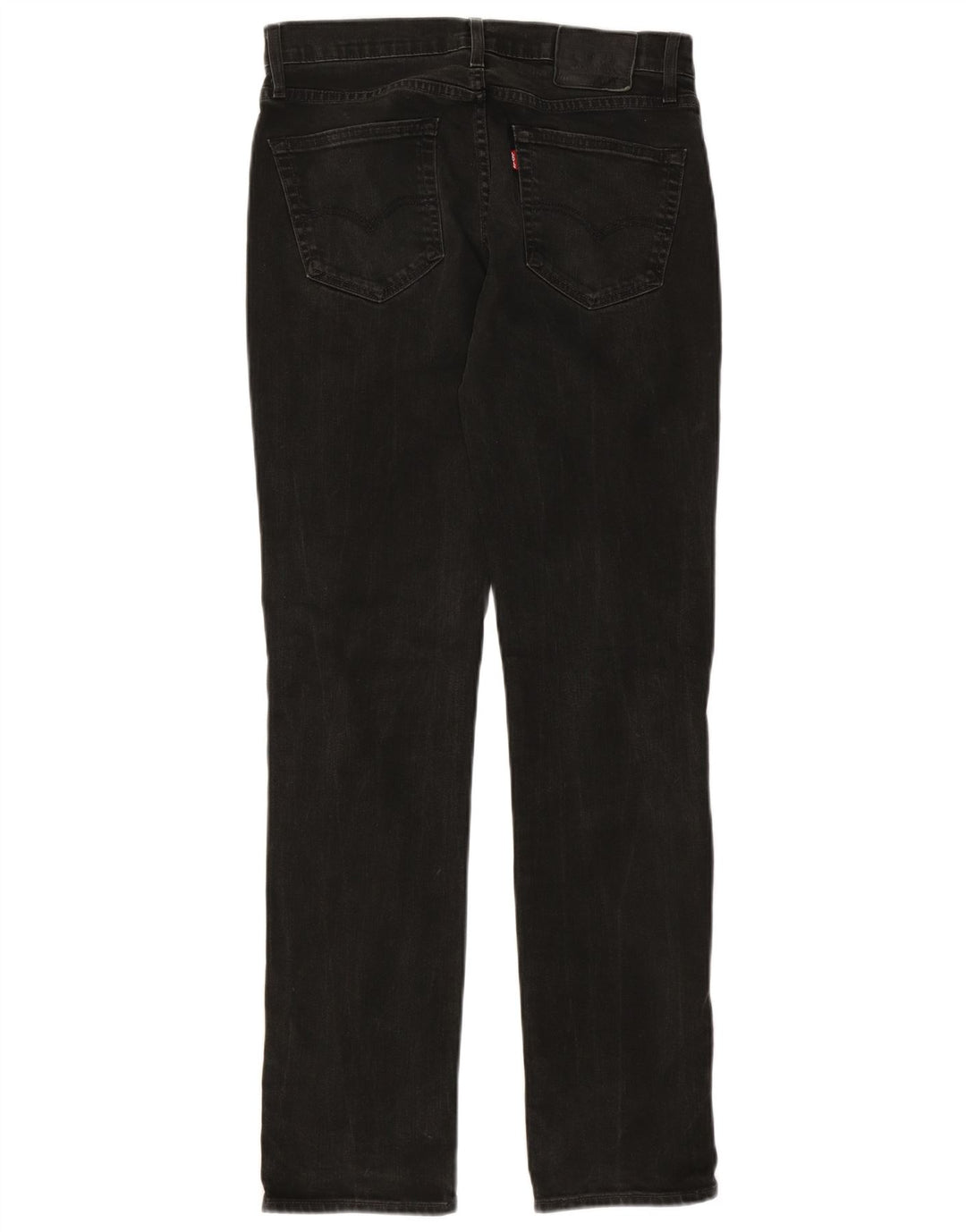 Levi's Herre 512 Slim Tapered Jeans W32 L34 Sort Bomuld