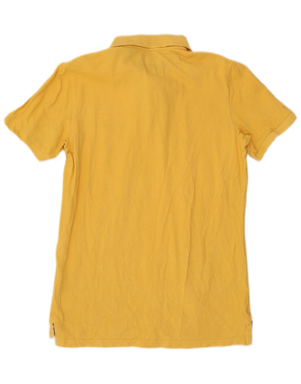 Superdry herre poloshirt Medium gul bomuld