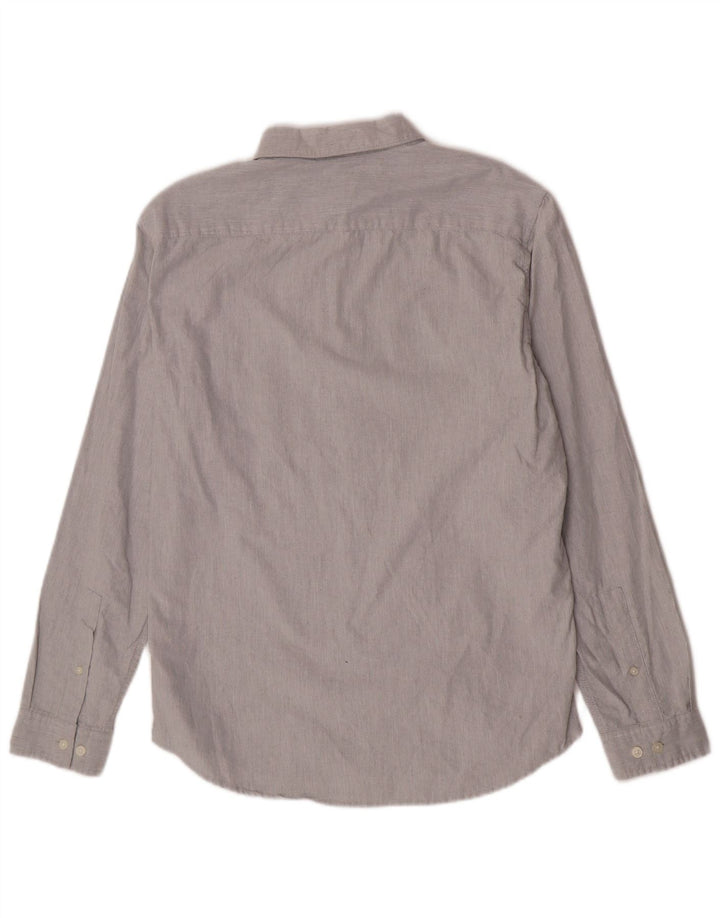 Jack Wills Herre Slim Fit skjorte mellemgrå bomuld