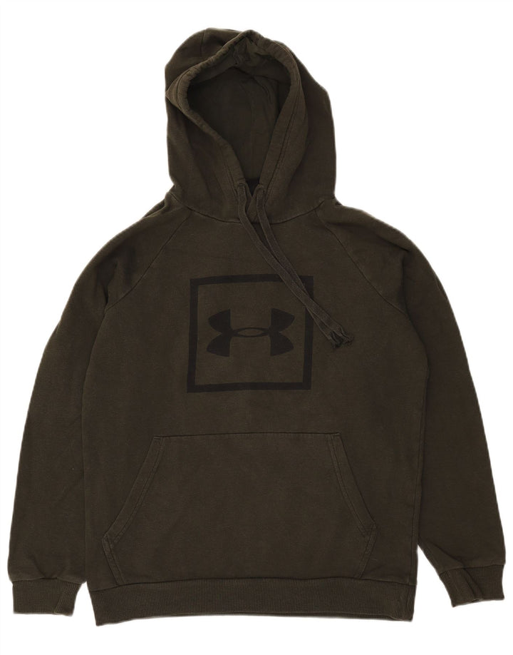 Under Armour Grafisk hættetrøje til mænd, lille Khaki