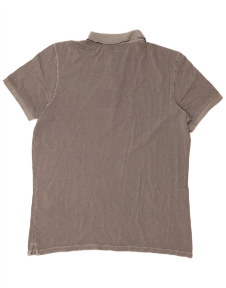 Marc O'Polo Herre Regular Fit Polo Shirt XL Grå Bomuld