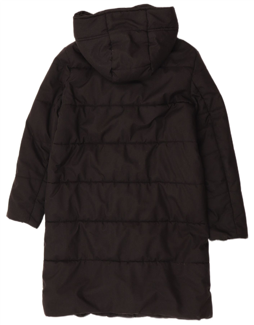 Besætningstøj Dame hætte Regular Fit Polstret frakke UK 14 Medium Sort