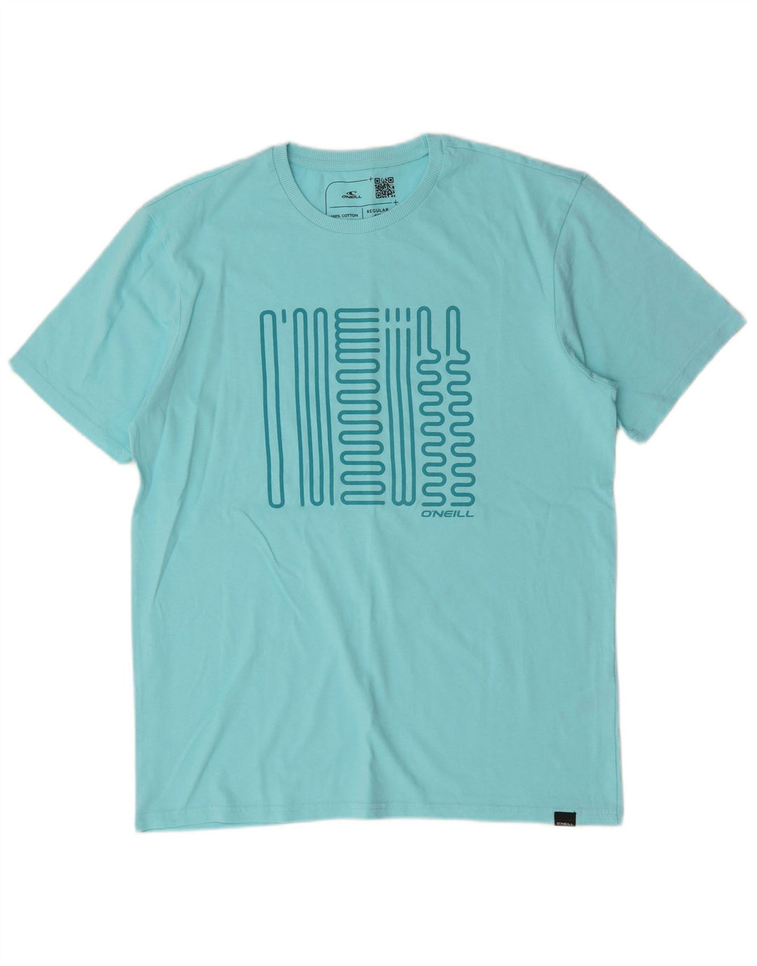 O'Neill Herre Regular Fit grafisk T-shirt top mellemblå bomuld