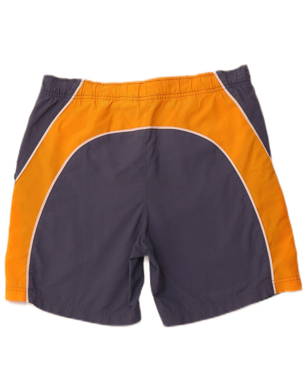 NIKE Sportsshorts til mænd Small Navy Blue Colourblock