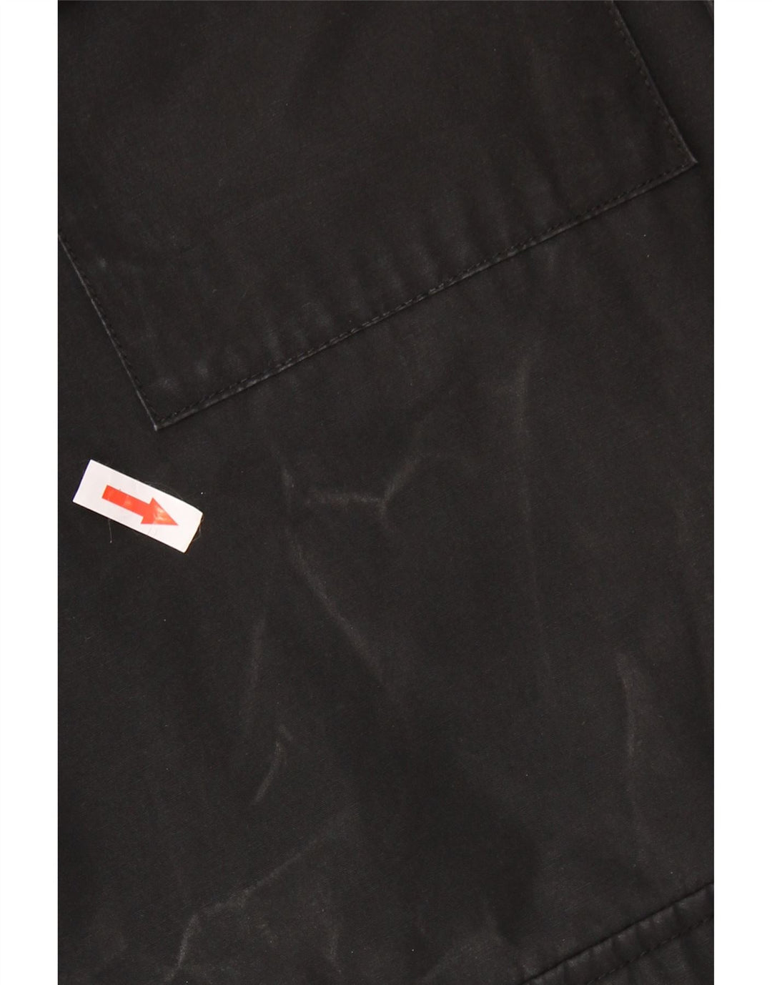 Levi's Herre Hooded Windbreaker Jacket UK 38 Medium Black Polyester
