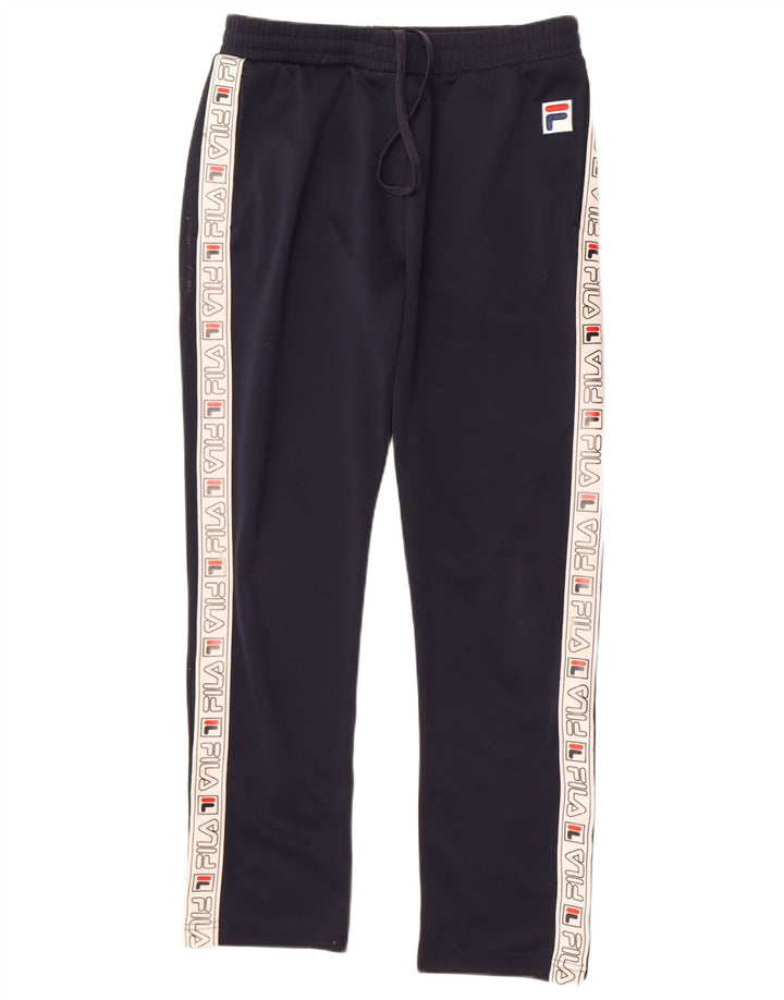 Fila Herre grafisk træningsdragt Bukser Medium Navy Blue Colourblock