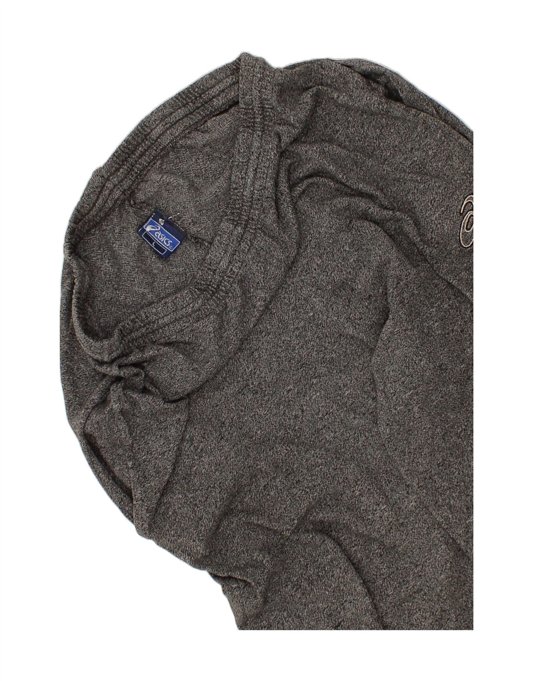 ASICS Womens Tracksuit Trousers UK 16 Large Grey Flecked Cotton Vintage Asics and Second-Hand Asics from Messina Hembry 