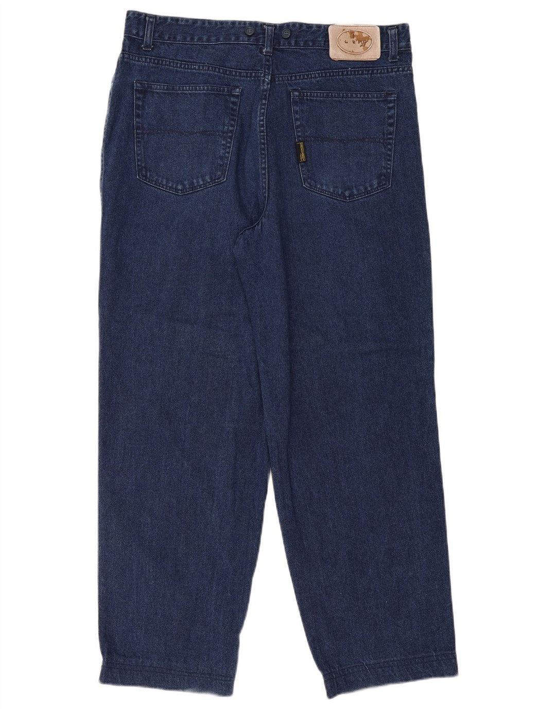 Trussardi Lige Jeans til kvinder W34 L30 Marineblå Bomuld