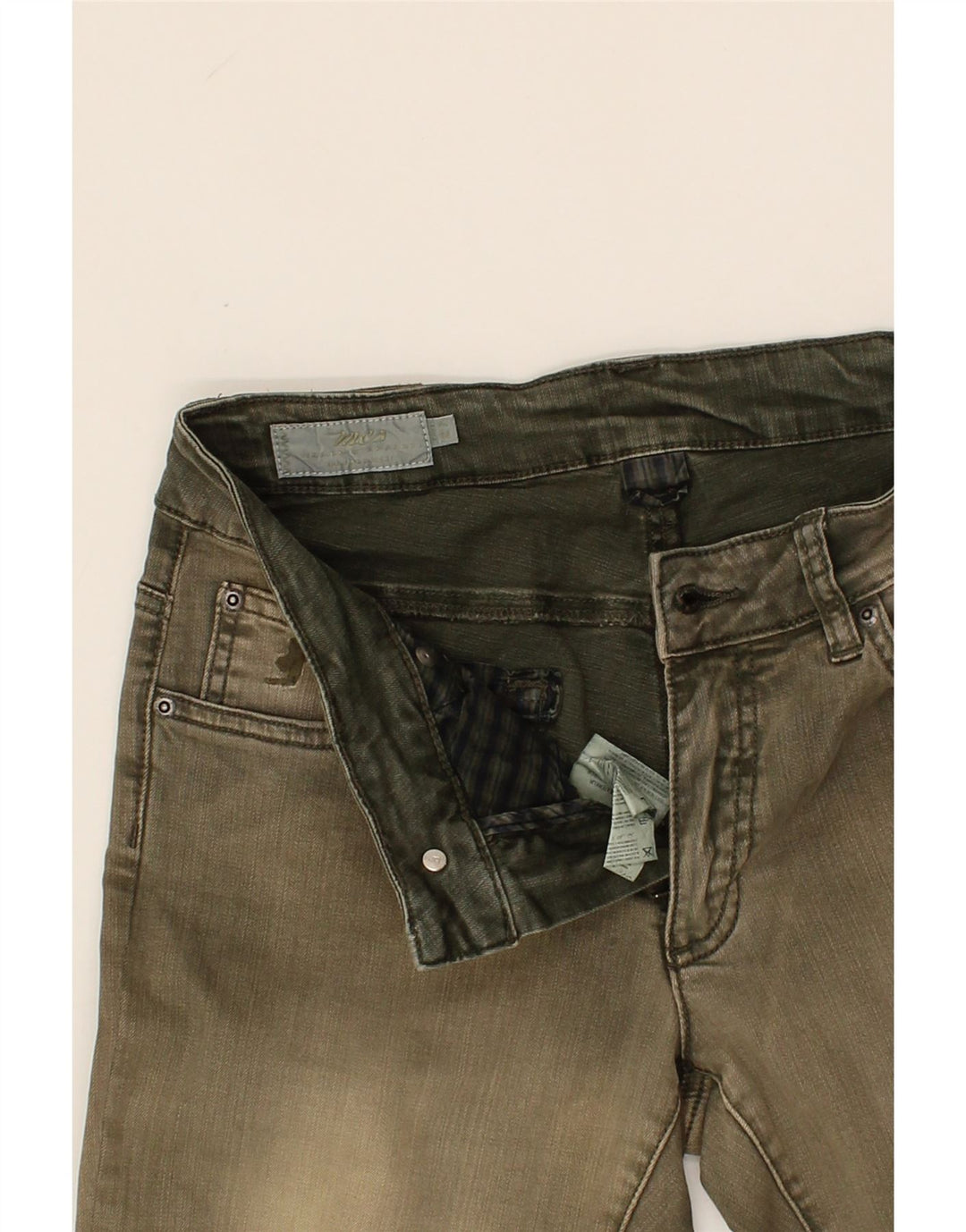 MARLBORO CLASSICS Womens Straight Jeans W27 L30 Grey Cotton Vintage Marlboro Classics and Second-Hand Marlboro Classics from Messina Hembry 
