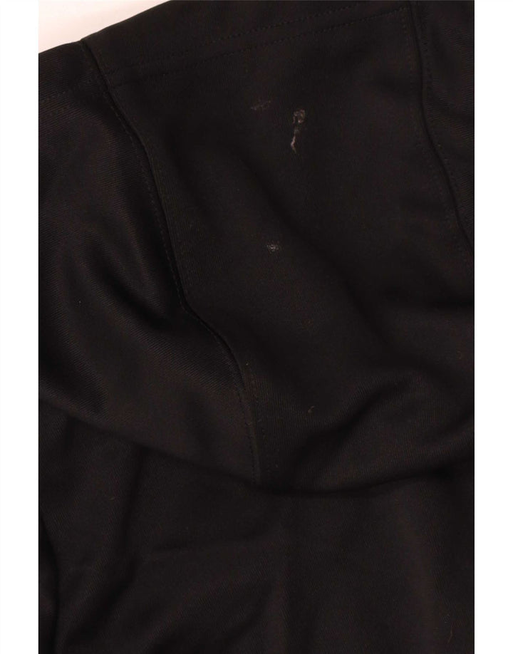 Nike Træningsdragt med hætte til mænd, lille, sort polyester