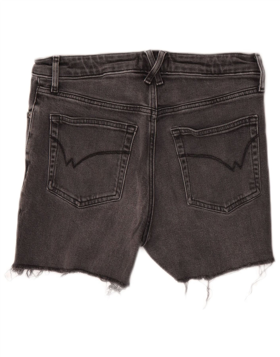 White Stuff Dame denim Shorts UK 10 Small W28 Grå Bomuld