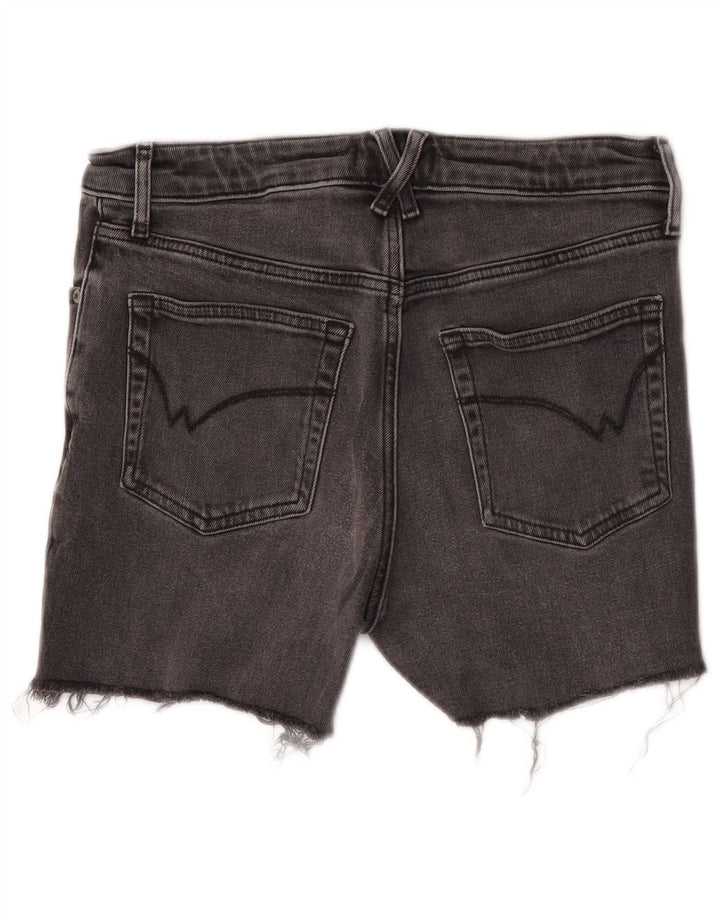 White Stuff Dame denim Shorts UK 10 Small W28 Grå Bomuld