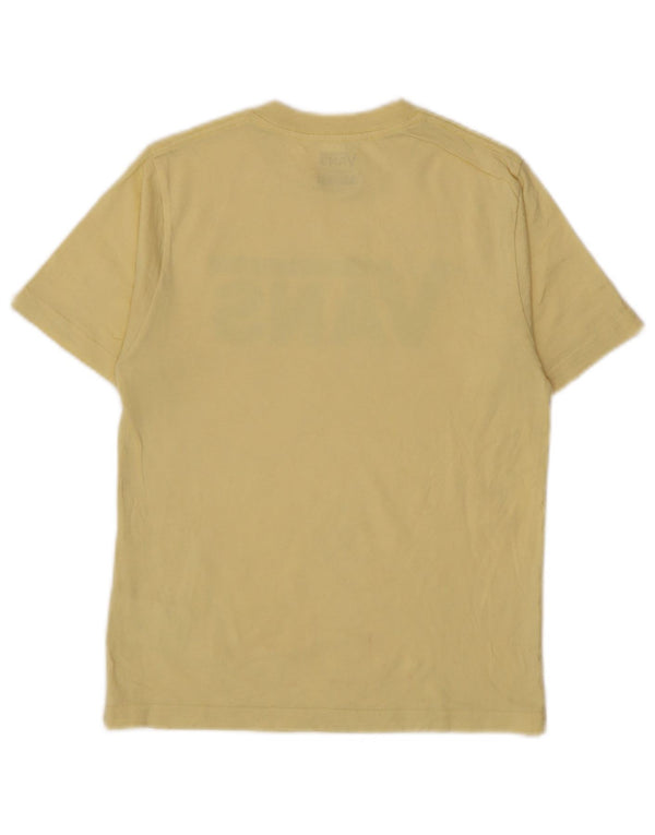 Vans Boys Classic Fit Grafisk T-Shirt Top 8-9 År Lille Gul Bomuld
