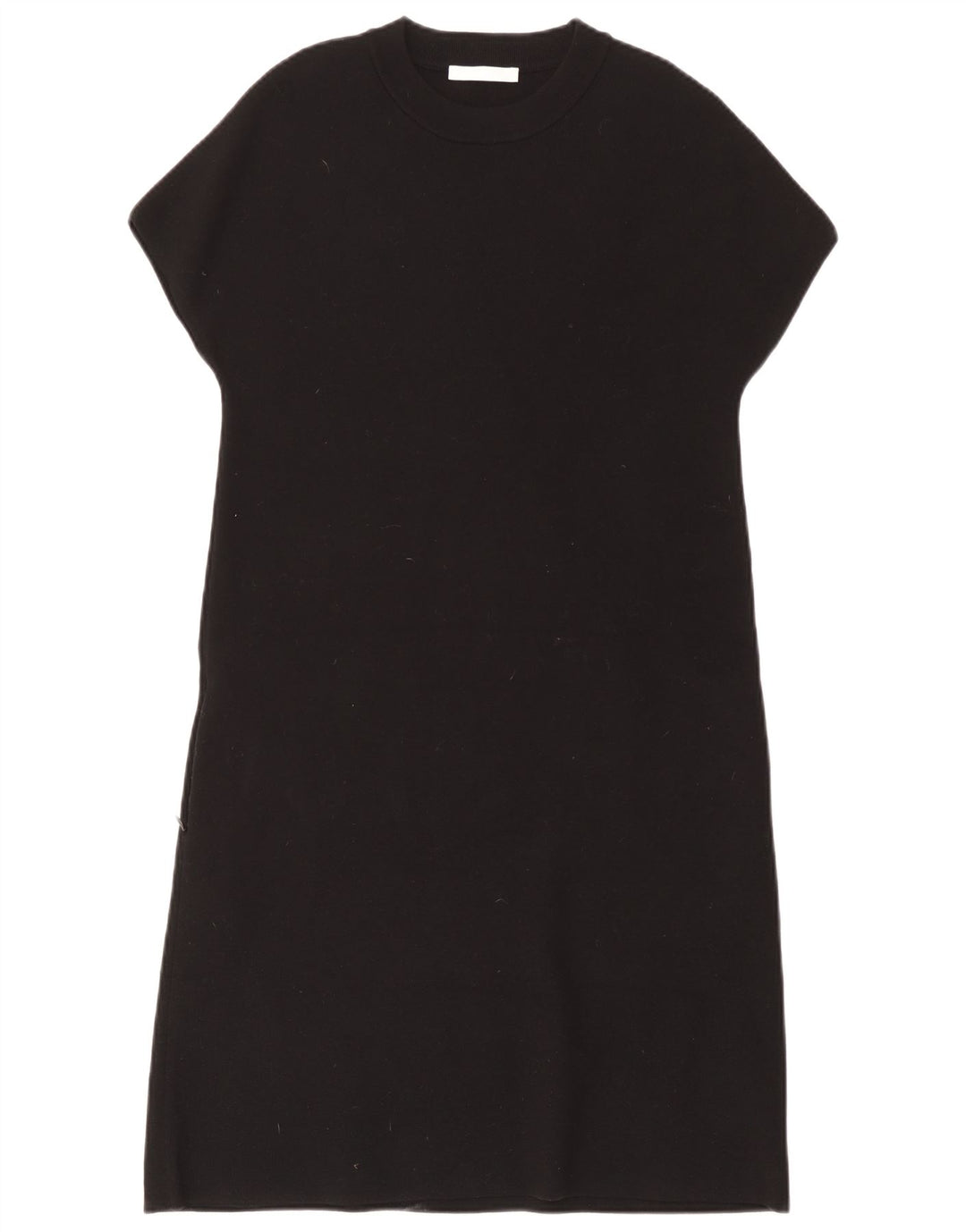 Hugo Boss Womens Shift Dress UK 6 XS Black Bomuld