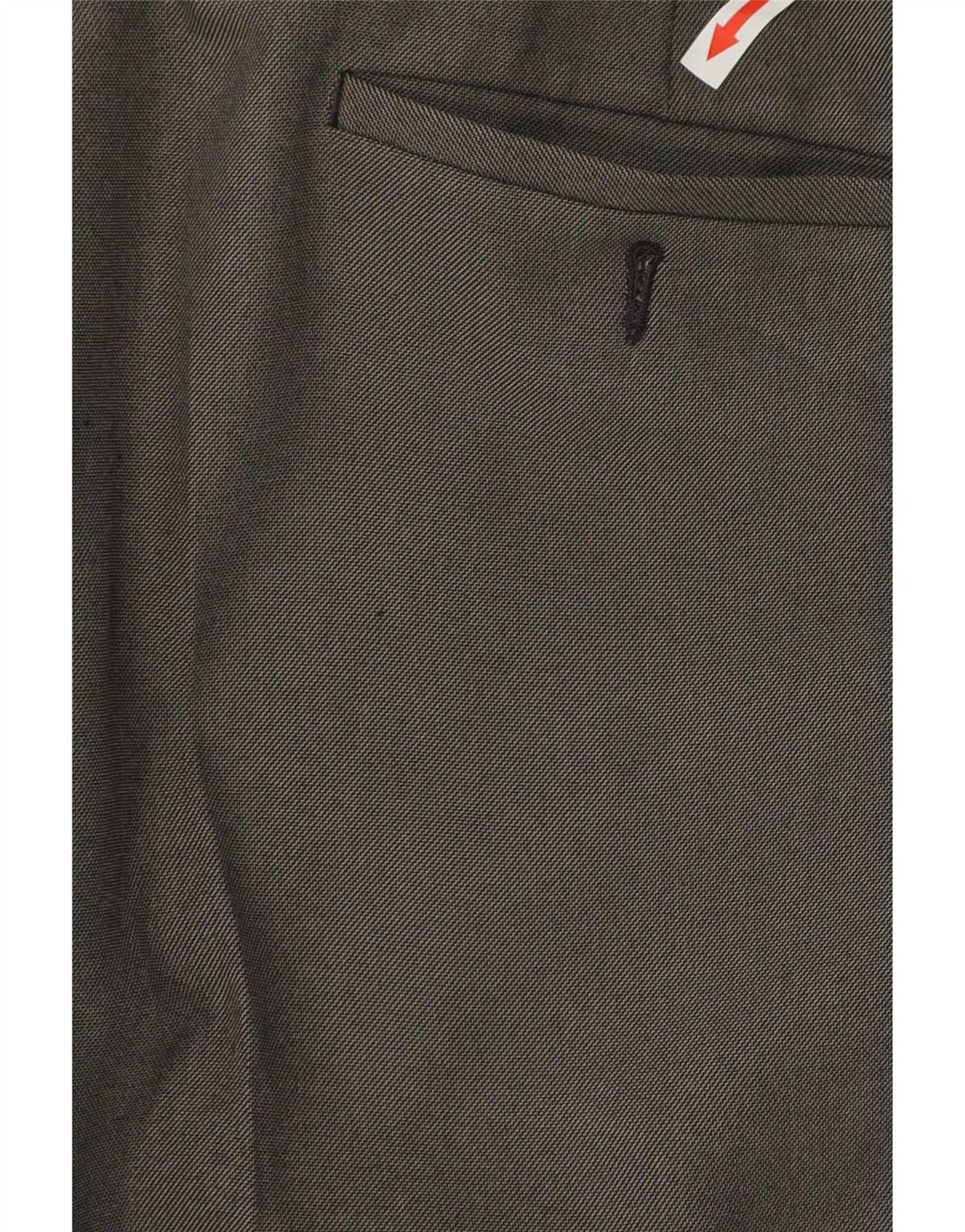 Marks & Spencer Straight Suit bukser til mænd W36 L29 sort polyester
