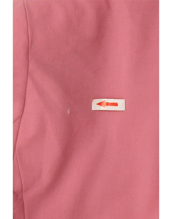 Zara Dame 1-knaps blazerjakke EU 38 Small Pink Polyester