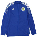 Adidas træningsdragt topjakke til kvinder UK 12/14 Medium Blue Polyester