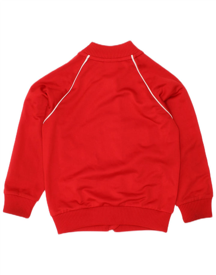 ADIDAS Baby Piger Træningsdragt Bukser 18-24 Måneder Rød Polyester