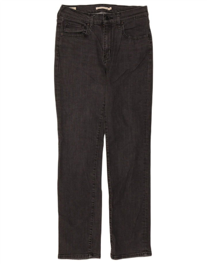 Levi's Womens 724 Højtaljede lige jeans W30 L30 Grå