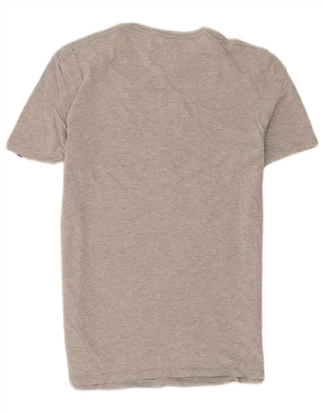 Levi's herre T-shirt top lille grå flækket bomuld