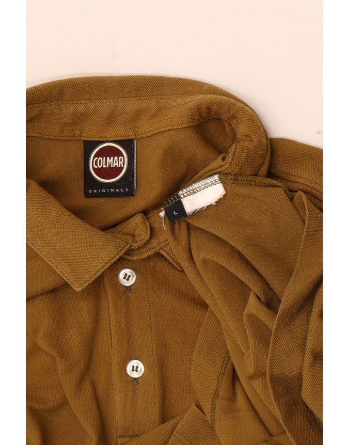 Colmar Poloskjorte til mænd Large Khaki