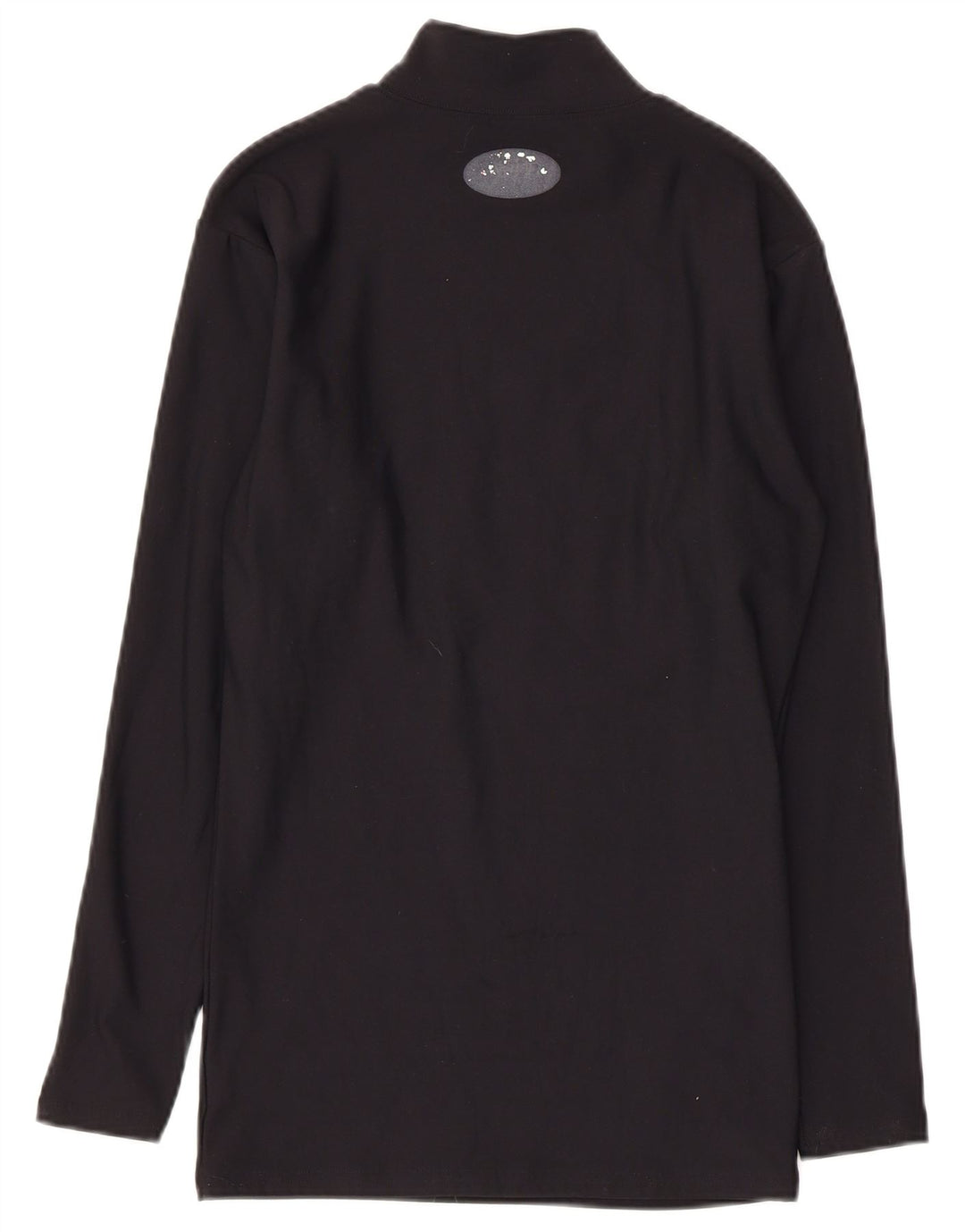 Under Armour Dame Top Langærmet UK 10 Small Black Nylon